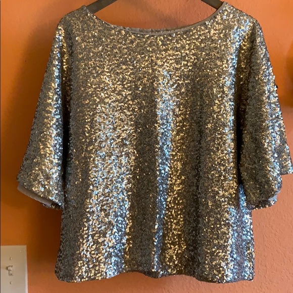 GAP Tops - Sequined shirt